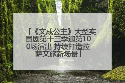 《文成公主》大型实景剧第十三季迎第100场演出 持续打造拉萨文旅新场景