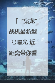 “枭龙”战机最新型号曝光 近距离带你看