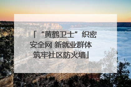 “黄鹤卫士”织密安全网 新就业群体筑牢社区防火墙