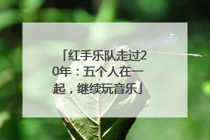 红手乐队走过20年：五个人在一起，继续玩音乐