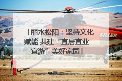 丽水松阳：坚持文化赋能 共建“宜居宜业宜游”美好家园