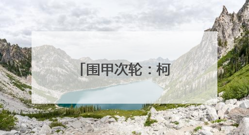 围甲次轮：柯洁憾负范胤 龙华苦吞连败