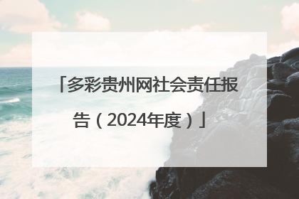 多彩贵州网社会责任报告（2024年度）