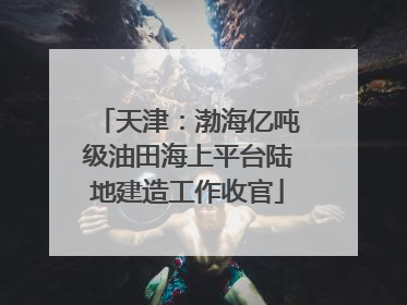 天津：渤海亿吨级油田海上平台陆地建造工作收官