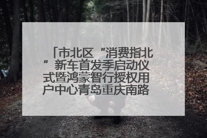 市北区“消费指北”新车首发季启动仪式暨鸿蒙智行授权用户中心青岛重庆南路开业盛典成功举办
