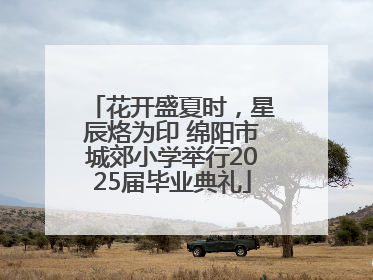 花开盛夏时，星辰烙为印 绵阳市城郊小学举行2025届毕业典礼
