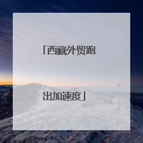 西藏外贸跑出加速度