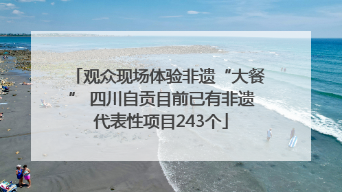 观众现场体验非遗“大餐” 四川自贡目前已有非遗代表性项目243个