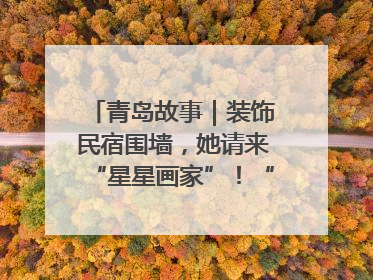 青岛故事｜装饰民宿围墙，她请来“星星画家”！“星妈”王莉多年探索孤独症融合教育，把民宿打造成特殊儿童活动站