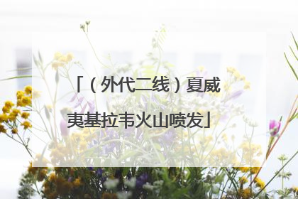 （外代二线）夏威夷基拉韦火山喷发